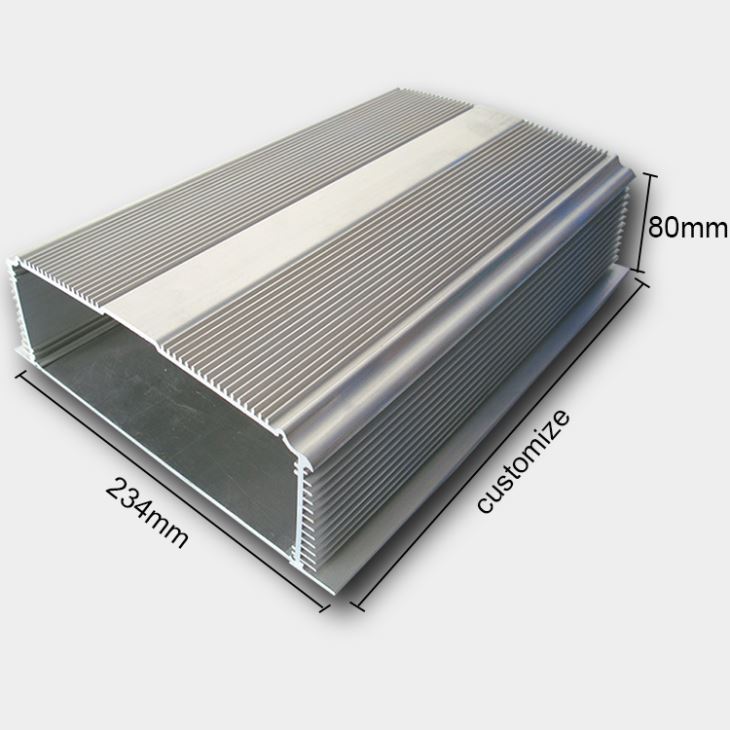 Aluminium-Extrusionsbox für Leiterplatten