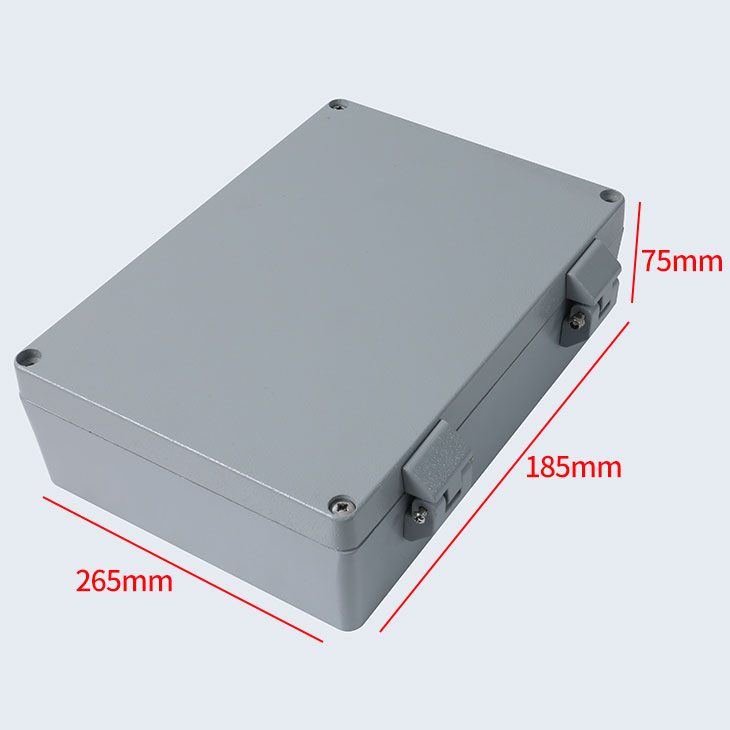 Stromanschlusskasten aus Aluminiumguss